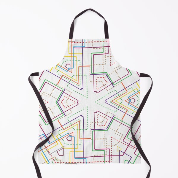 Item preview, Subway tube map. City transportation grid scheme. designed and sold by MrazTees.
