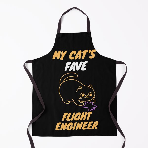 Item preview, My cat's fave flight engineer designed and sold by SnowballStep.