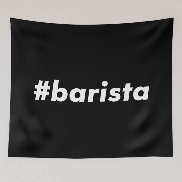 Item preview, #barista designed and sold by teesaurus.