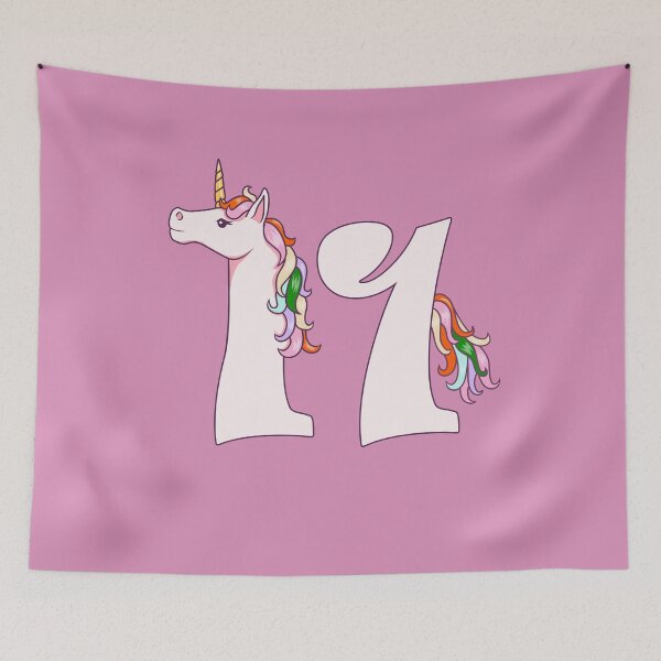 Item preview, 11th Unicorn Birthday Themed Party Gift Ideas designed and sold by Tom2468.