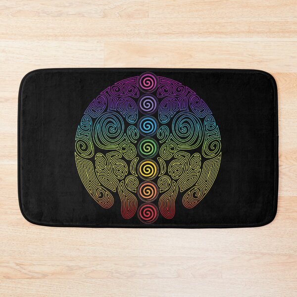 Item preview, 7 Chakra Swirls Tree - 42b ChakraC designed and sold by chakraplaza.