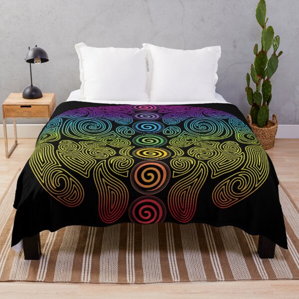 Item preview, 7 Chakra Swirls Tree - 42b ChakraC designed and sold by chakraplaza.