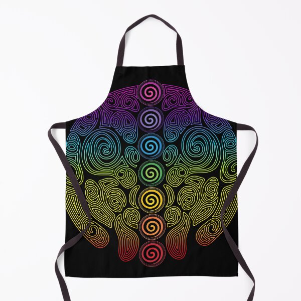 Item preview, 7 Chakra Swirls Tree - 42b ChakraC designed and sold by chakraplaza.
