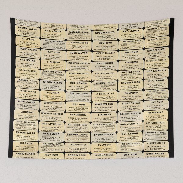 Item preview, Vintage pharmacy bottle labels designed and sold by Eenig.