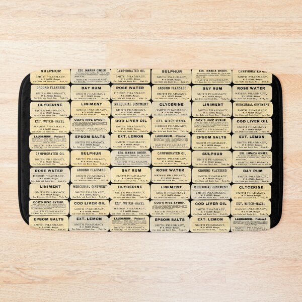 Item preview, Vintage pharmacy bottle labels designed and sold by Eenig.