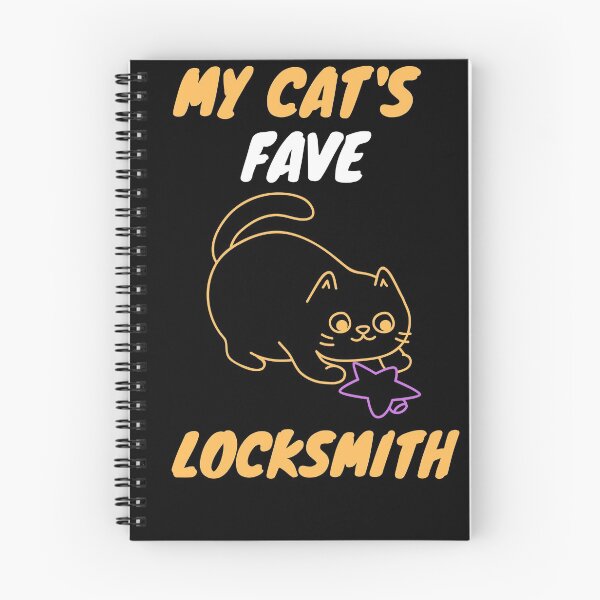 Item preview, My cat's fave locksmith designed and sold by SnowballStep.