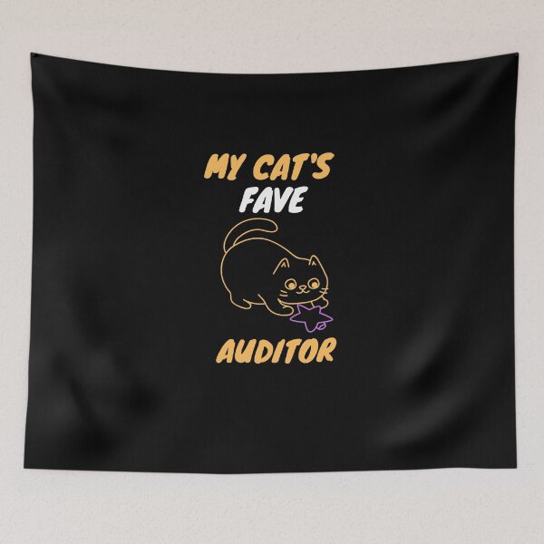 Item preview, My cat's fave auditor designed and sold by SnowballStep.