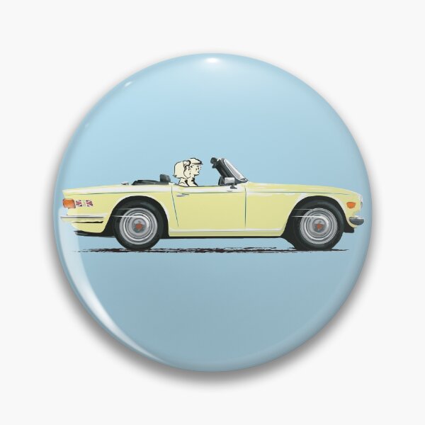 Item preview, Jasmine Yellow color TR6 – the Classic British Sports Car designed and sold by Bigs66.