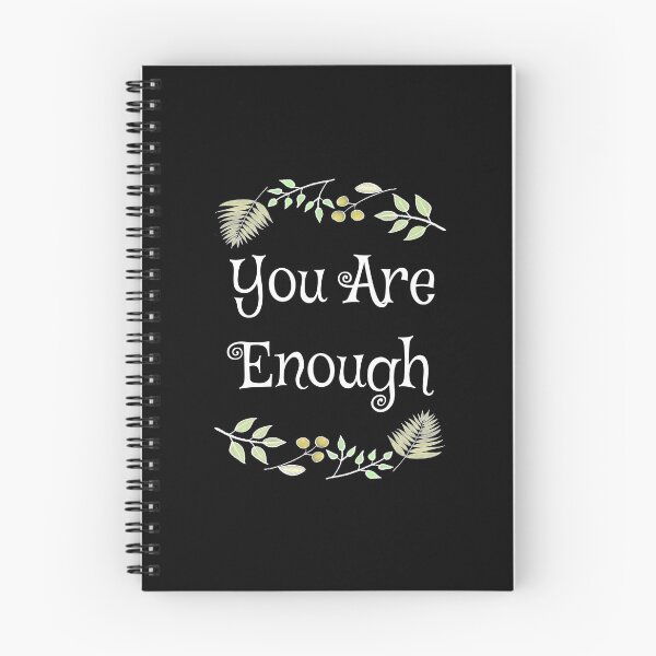 Item preview, You Are Enough Fall Wreath Affirmation designed and sold by CottoVerdi.
