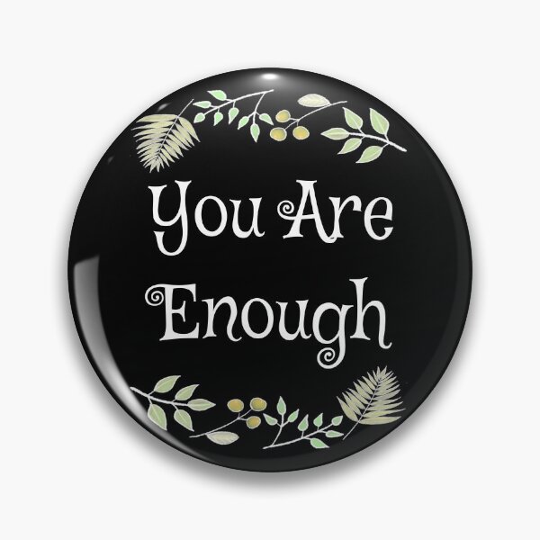 Item preview, You Are Enough Fall Wreath Affirmation designed and sold by CottoVerdi.