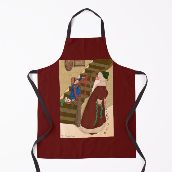 Item preview, Santa And His Decorating Expert designed and sold by Vera Sansone Chazen (veraspeaks).