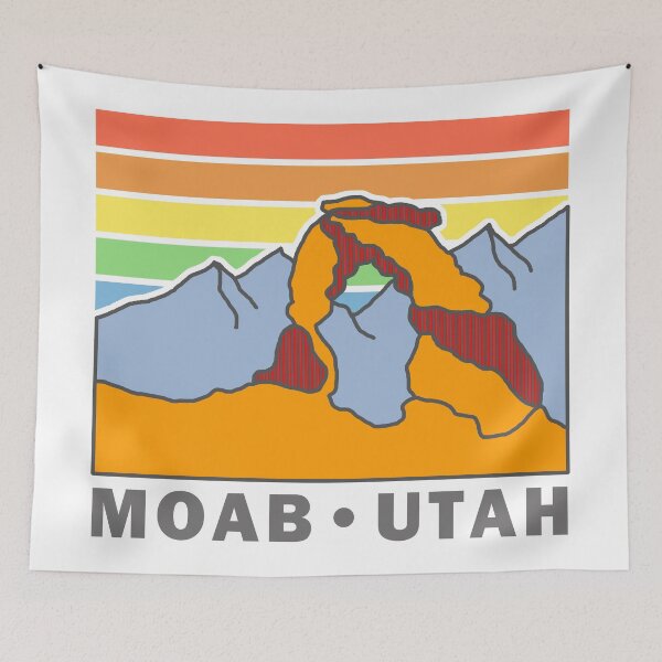Item preview, Moab Utah Rainbow Sky (Transparent Background) designed and sold by strayfoto.
