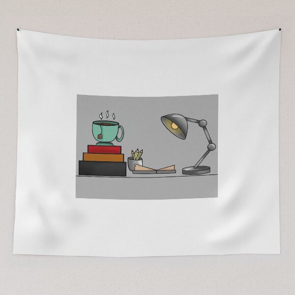 Item preview, Desk set up  designed and sold by doodling-dancer.