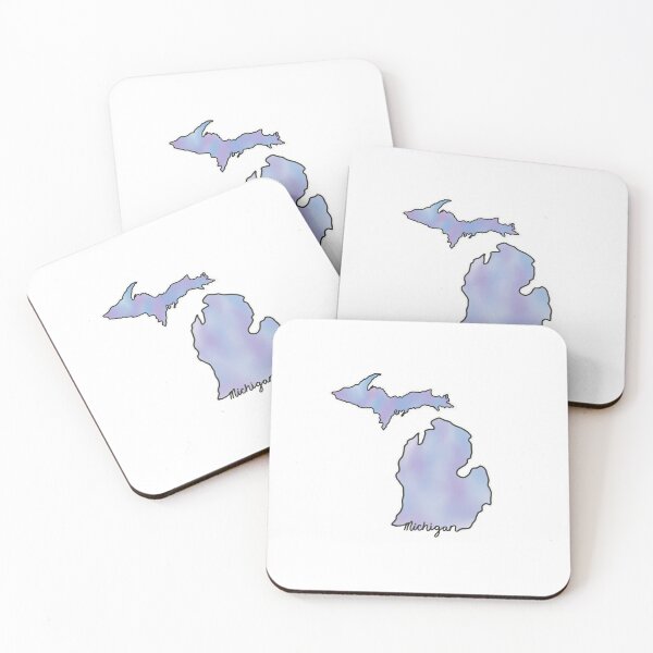 Item preview, Watercolor michigan designed and sold by Amylmcneel.