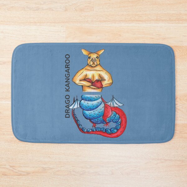 Item preview, DRAGO KANGAROO by FrankenDuo dusty blue designed and sold by FrankenDuo.