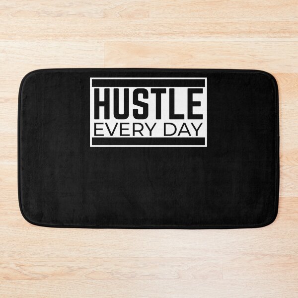 Item preview, Hustle 100% Mindset Motivation Money designed and sold by RJ-Art.
