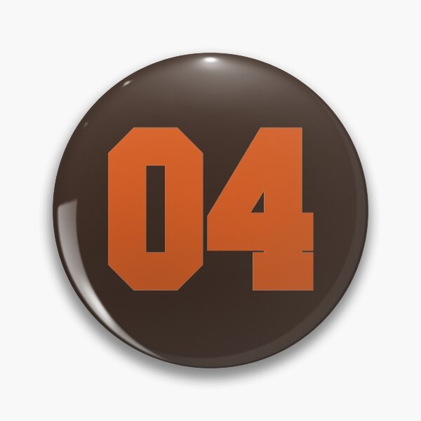 Item preview, 4 Number Cleveland Sports Four Brown Jersey designed and sold by HelloFromAja.
