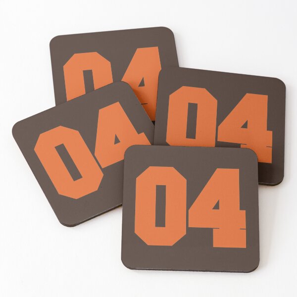 Item preview, 4 Number Cleveland Sports Four Brown Jersey designed and sold by HelloFromAja.