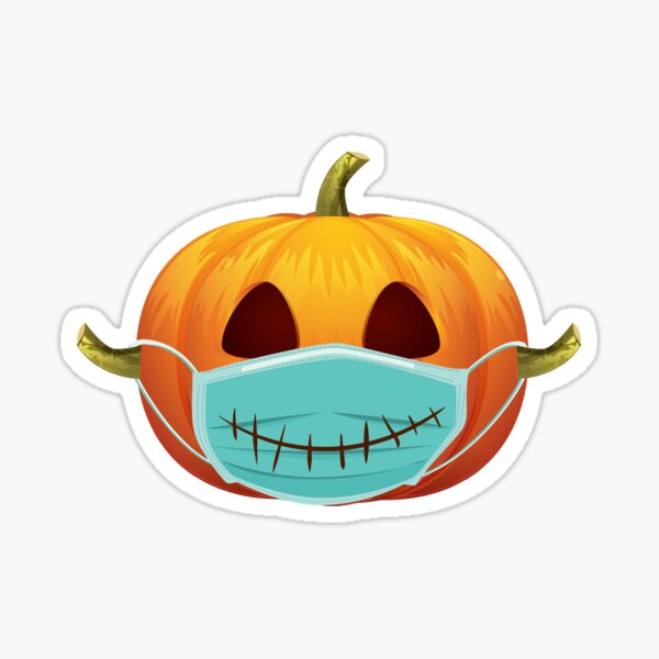 Scary Pockets Stickers Redbubble - pumpkin witch halloween costume tofu roblox