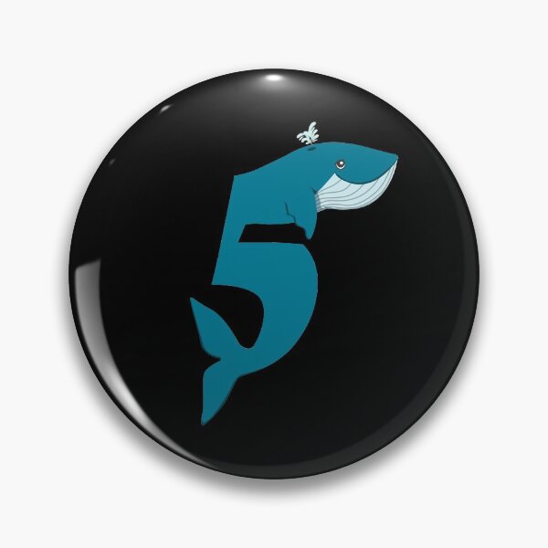 Item preview, 5th Whale Birthday Gift For Boys designed and sold by Tom2468.