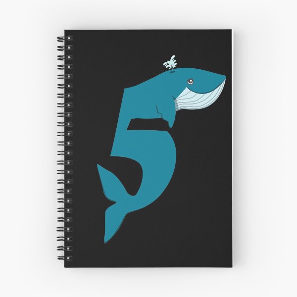 Item preview, 5th Whale Birthday Gift For Boys designed and sold by Tom2468.