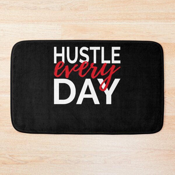 Item preview, Hustle 100% Mindset Motivation Money designed and sold by RJ-Art.