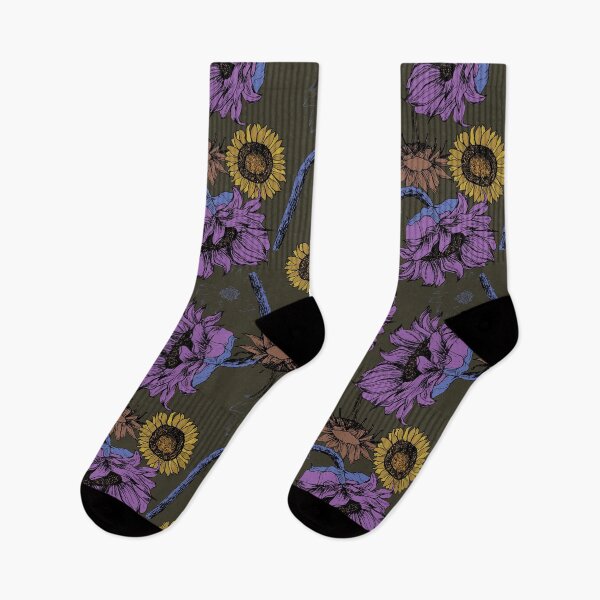 Item preview, Groovy Sunflowers designed and sold by rosamundprints.