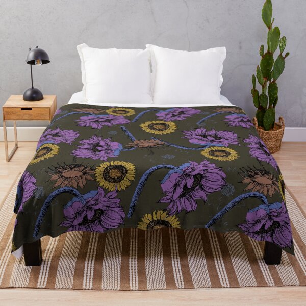 Item preview, Groovy Sunflowers designed and sold by rosamundprints.