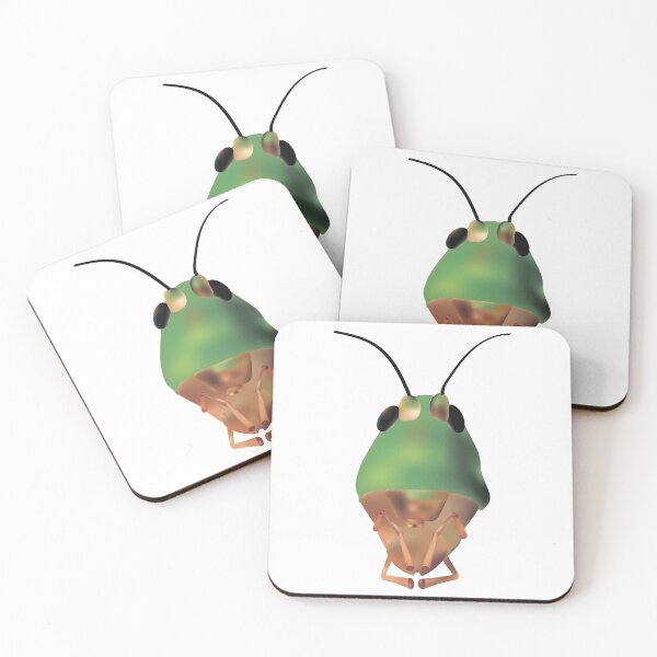 Item preview, Head of a green and smart grasshopper designed and sold by AzamatFantasy.