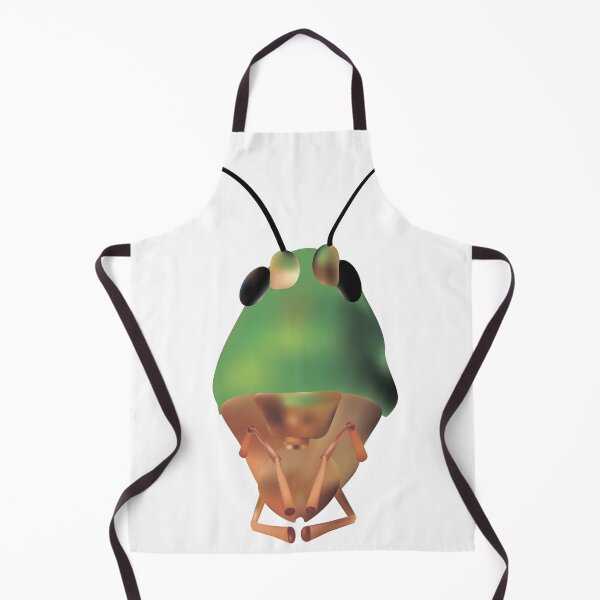 Item preview, Head of a green and smart grasshopper designed and sold by AzamatFantasy.