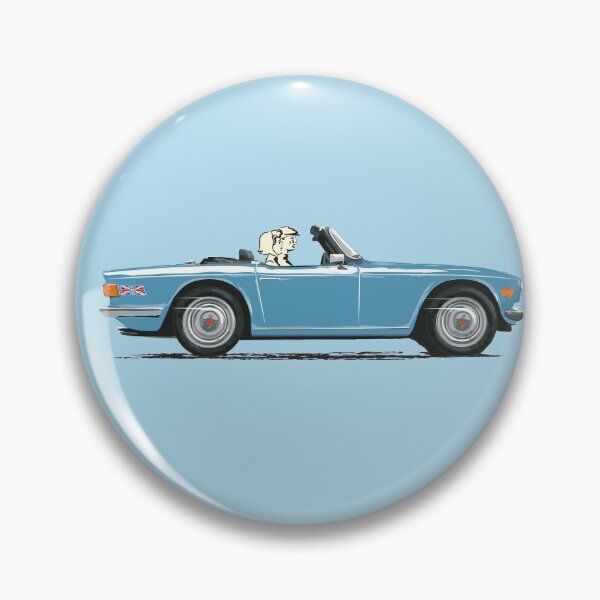 Item preview, Wedgwood Blue color TR6 – the Classic British Sports Car designed and sold by Bigs66.