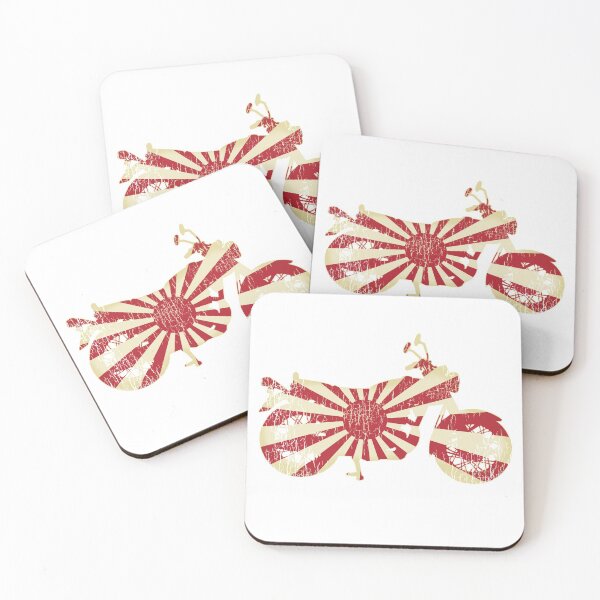 Item preview, Universal Japanese Motorcycle Rising Sun  designed and sold by BourbonMania.