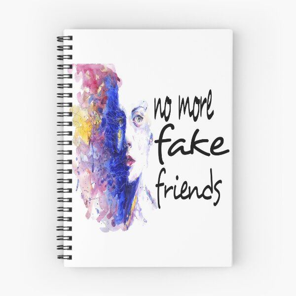 Item preview, NO MORE FAKE FRIENDS. designed and sold by leicha.