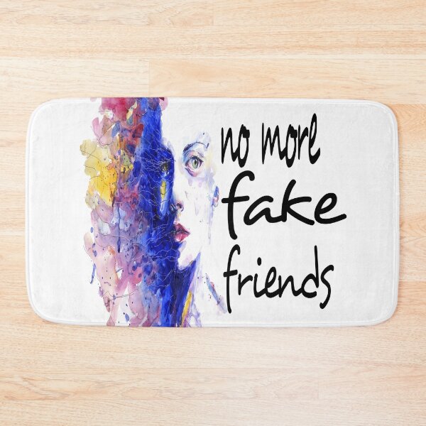 Item preview, NO MORE FAKE FRIENDS. designed and sold by leicha.