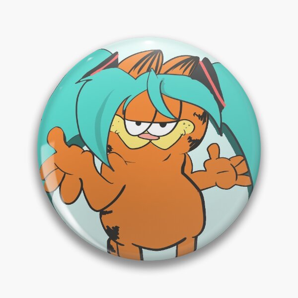 Item preview, Hatsune Miku Garfield designed and sold by Marmimow.