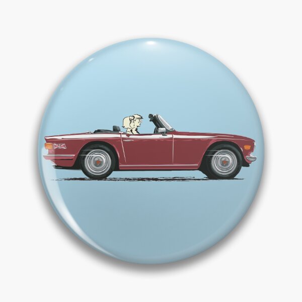 Item preview, Carmine Red color TR6 – the Classic British Sports Car designed and sold by Bigs66.