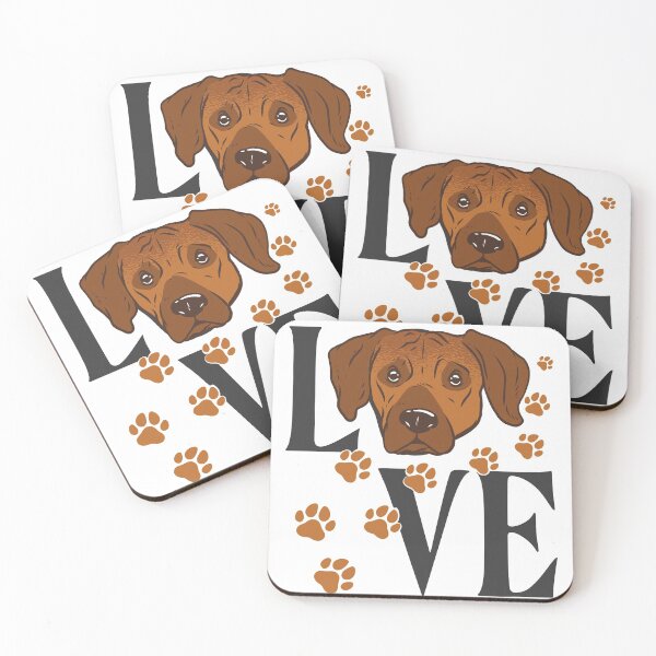 Item preview, Gifts Ridgeback Dogs Gift Idea LOVE Ridge designed and sold by SiRaGeckoDesign.