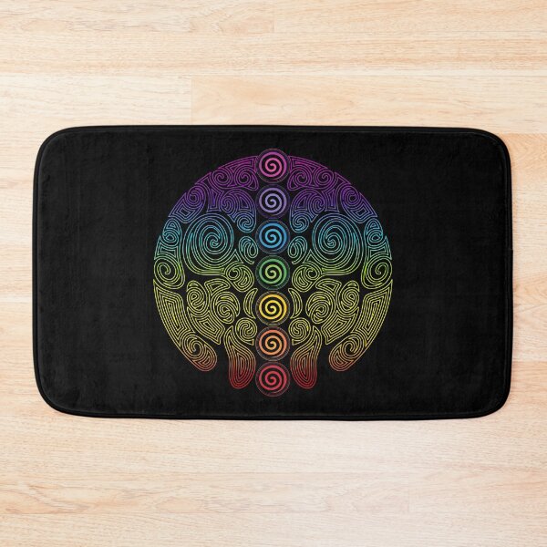 Item preview, 7 Chakra Swirls Tree - 42b ChakraC designed and sold by serenaking.