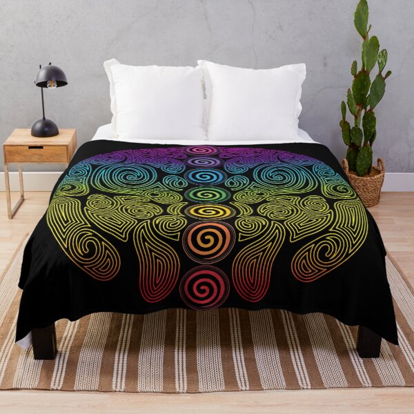 Item preview, 7 Chakra Swirls Tree - 42b ChakraC designed and sold by serenaking.