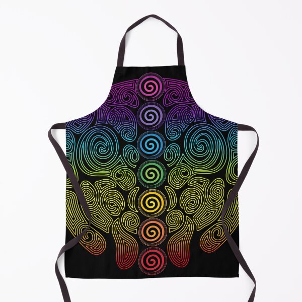 Item preview, 7 Chakra Swirls Tree - 42b ChakraC designed and sold by serenaking.