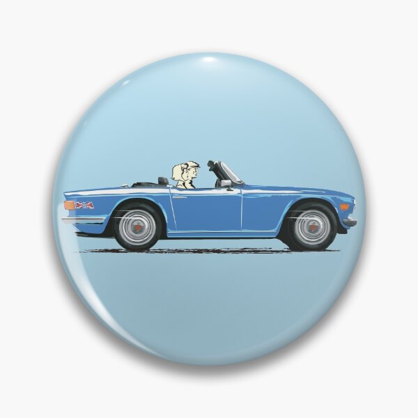 Item preview, French Blue color TR6 – the Classic British Sports Car designed and sold by Bigs66.