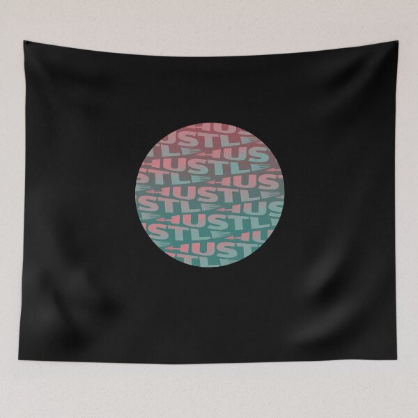 Item preview, Hustle 100% Mindset Motivation Money designed and sold by RJ-Art.