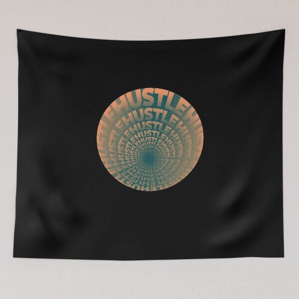 Item preview, Hustle 100% Mindset Motivation Money designed and sold by RJ-Art.