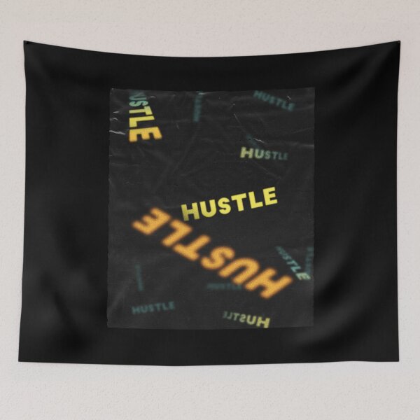 Item preview, Hustle 100% Mindset Motivation Money designed and sold by RJ-Art.