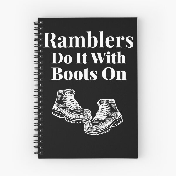 Item preview,  Ramblers Do It With Boots On designed and sold by APrettyView.