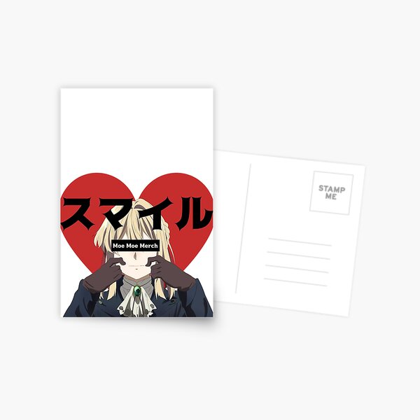 Smile! (kinda) Postcard