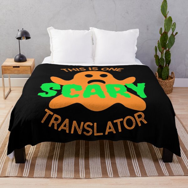 Item preview, This Is One Scary Translator | Funny Halloween designed and sold by MAS-S.