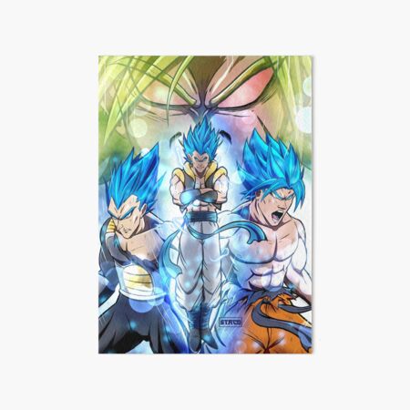 Dragon Ball Super Art Board Prints Redbubble - gogeta ssjb roblox