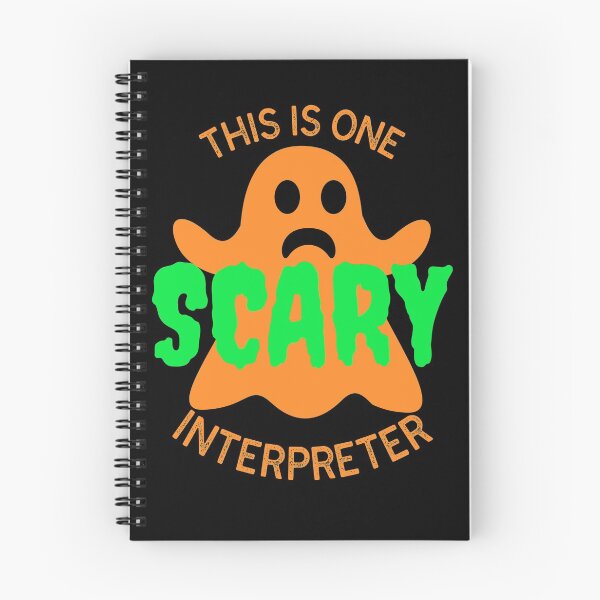 Item preview, This Is One Scary Interpreter | Funny Halloween designed and sold by MAS-S.