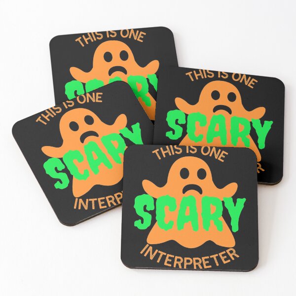 Item preview, This Is One Scary Interpreter | Funny Halloween designed and sold by MAS-S.